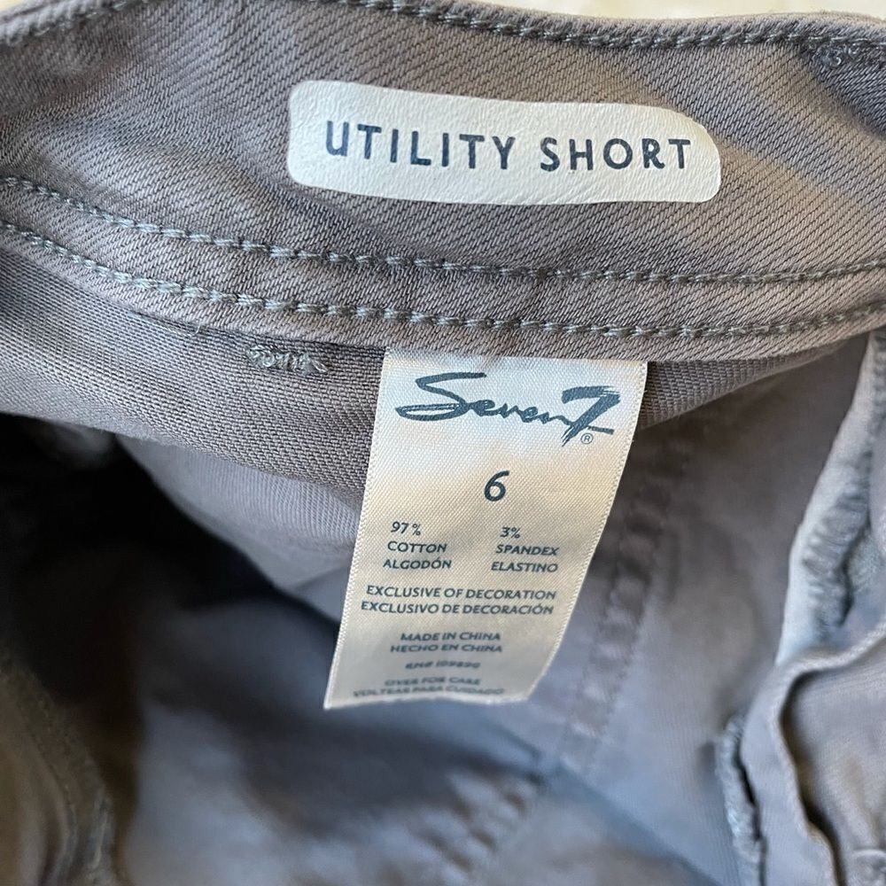 Seven7 Hi-Rise Utility Short - Women’s 6 - Picture 6 of 7